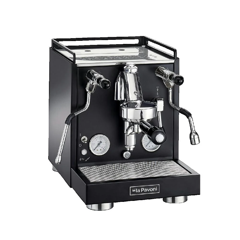 Kaffeemaschine la-pavoni LPSCVB01EU mit Dampfdüse schwarz matt