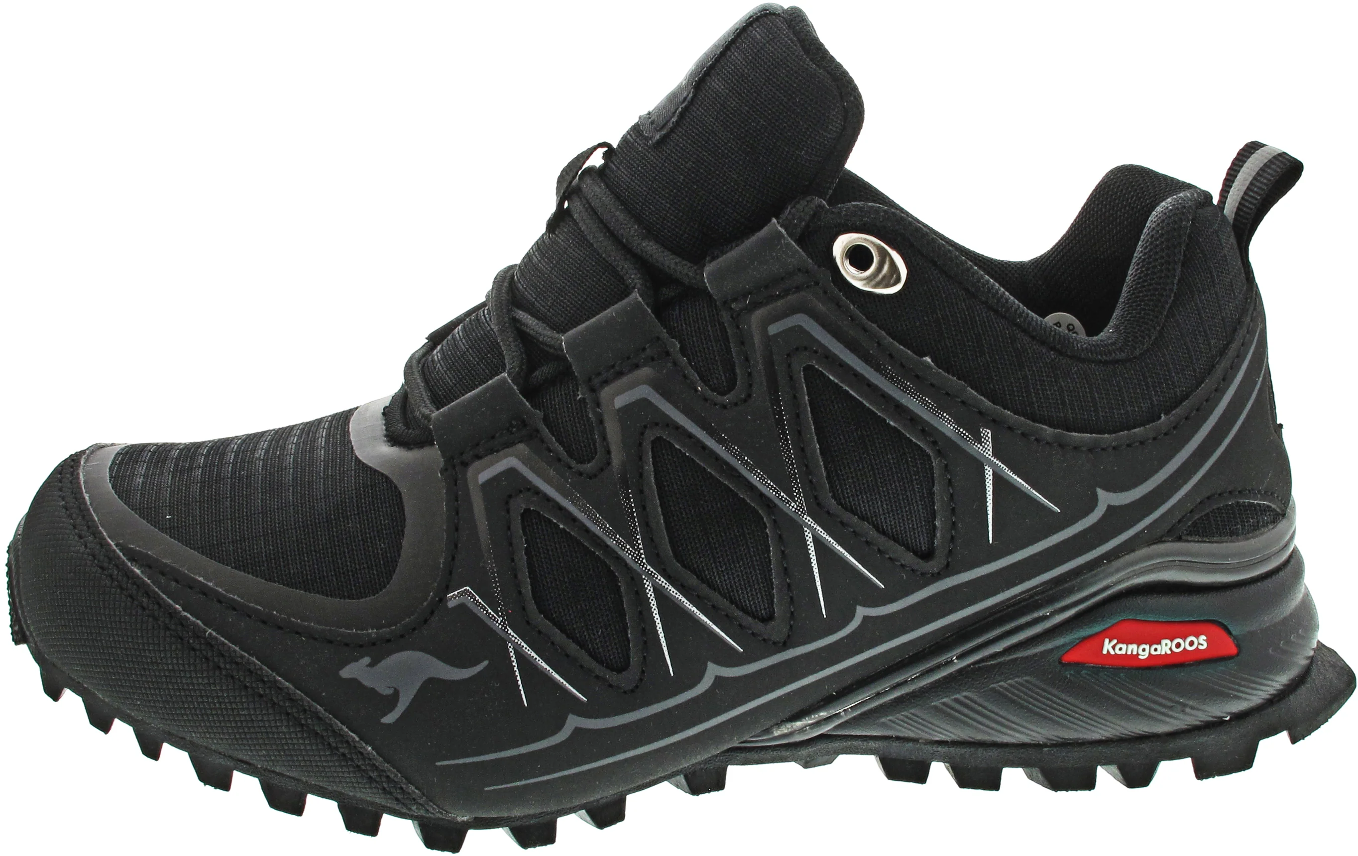 Kanga Roos Wanderschuh Schwarz