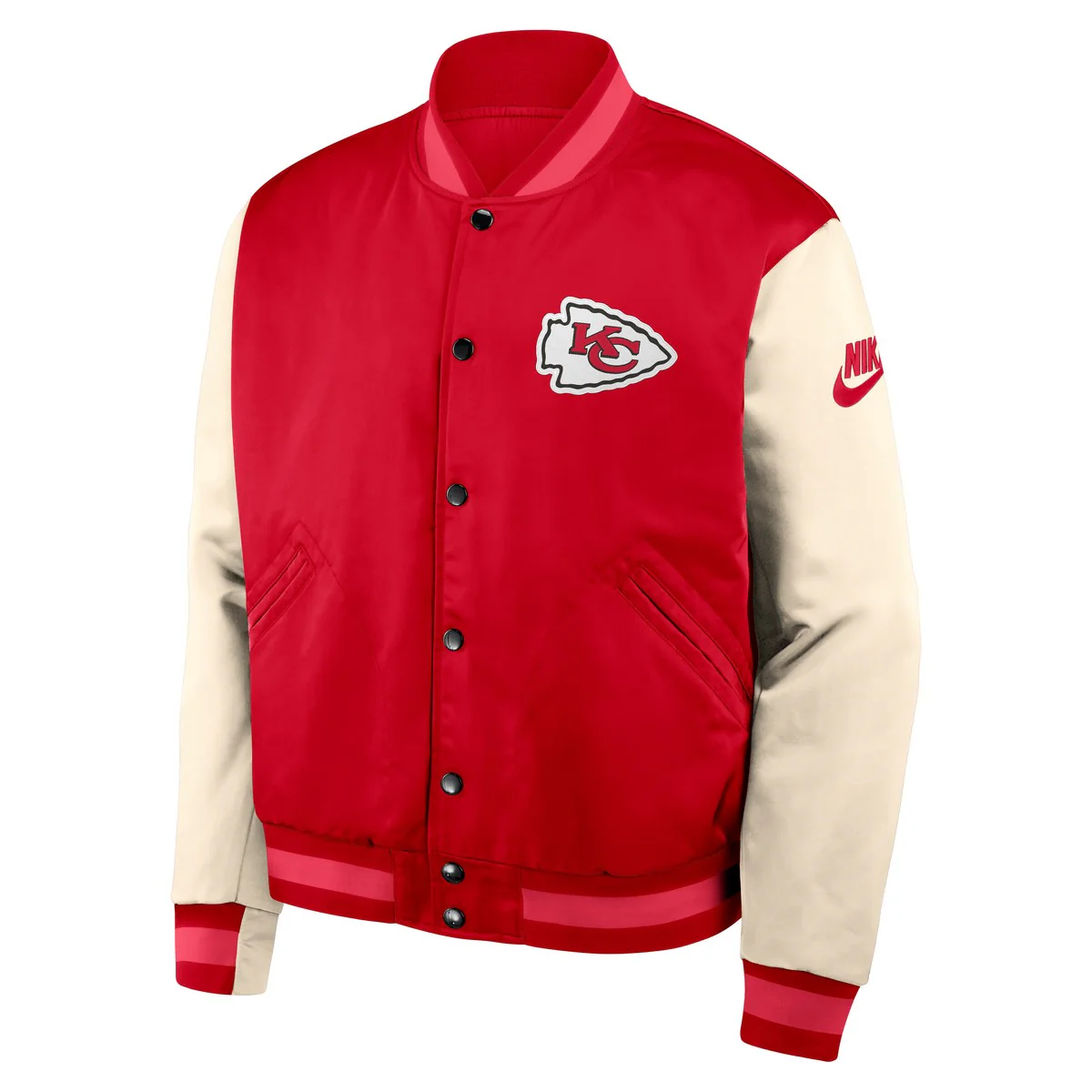 Kansas City Chiefs Nike Legacy Bomber Jacket NFL - Image 14