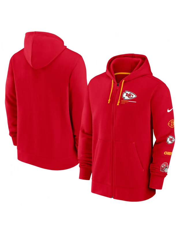 Kansas City Chiefs Primary Logo Graphic Hoodie