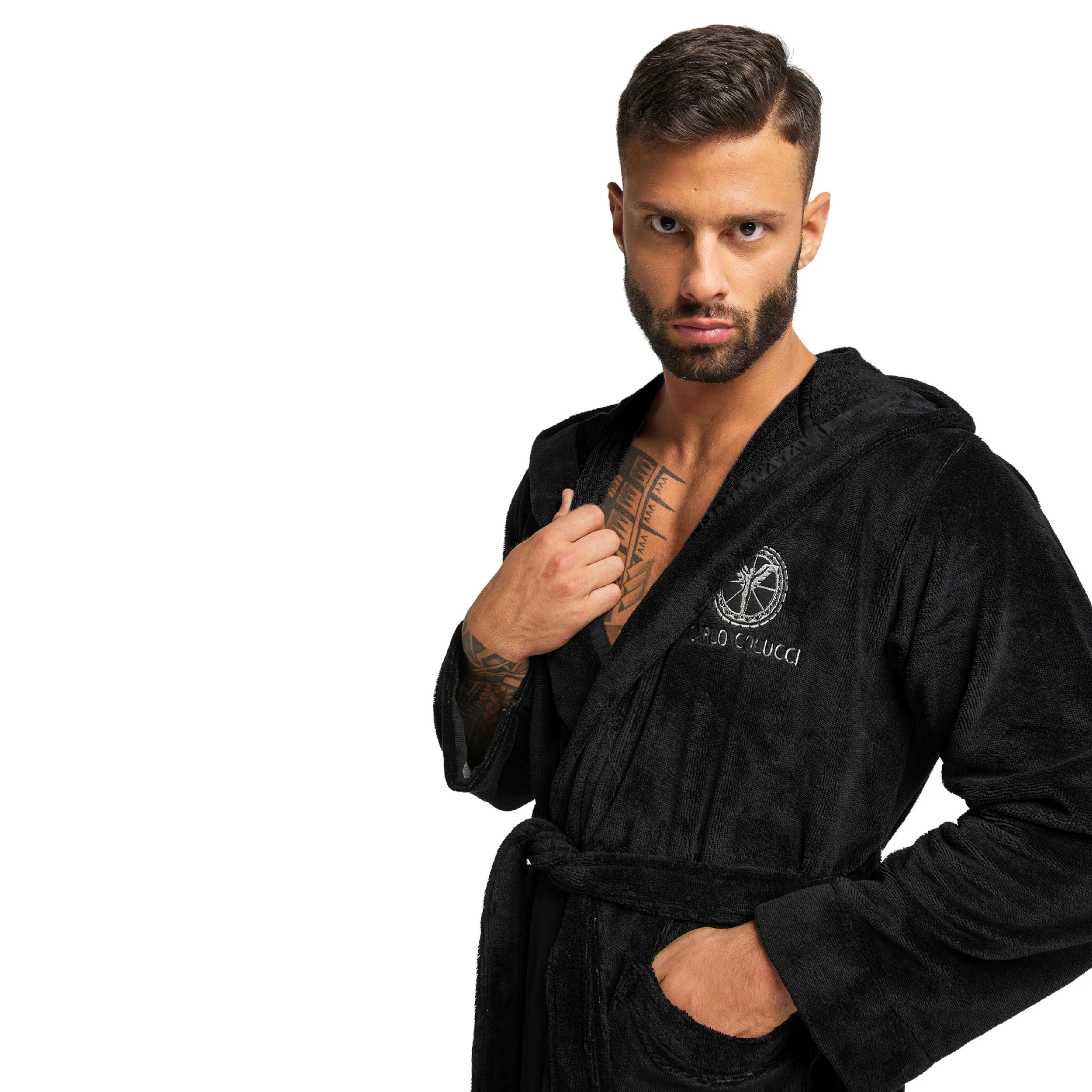 Kapuzen-Bademantel Como für Herren - Image 28