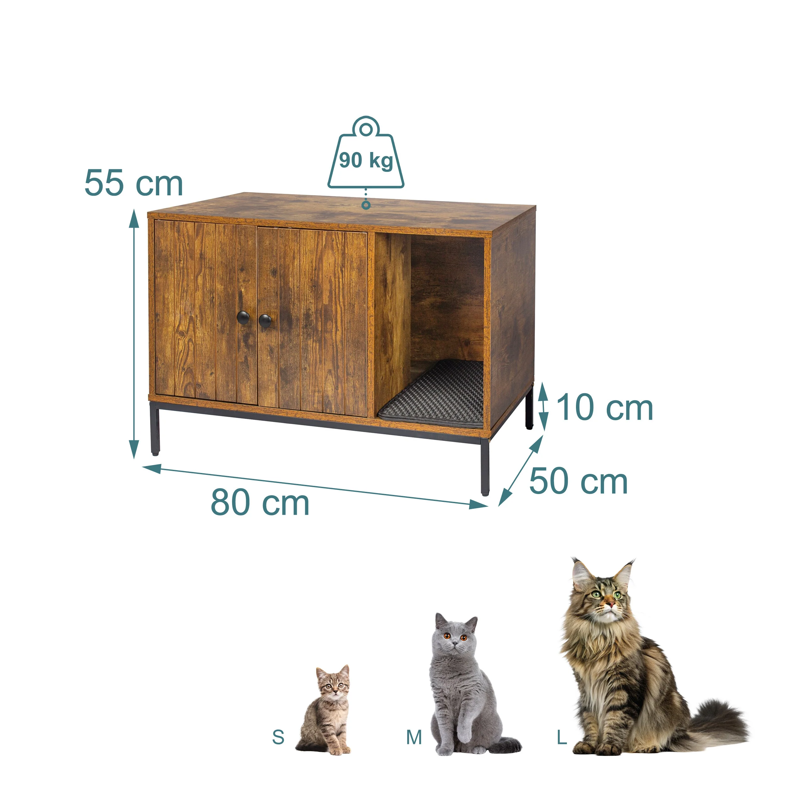 Katzenschrank für Katzenklo - Image 11