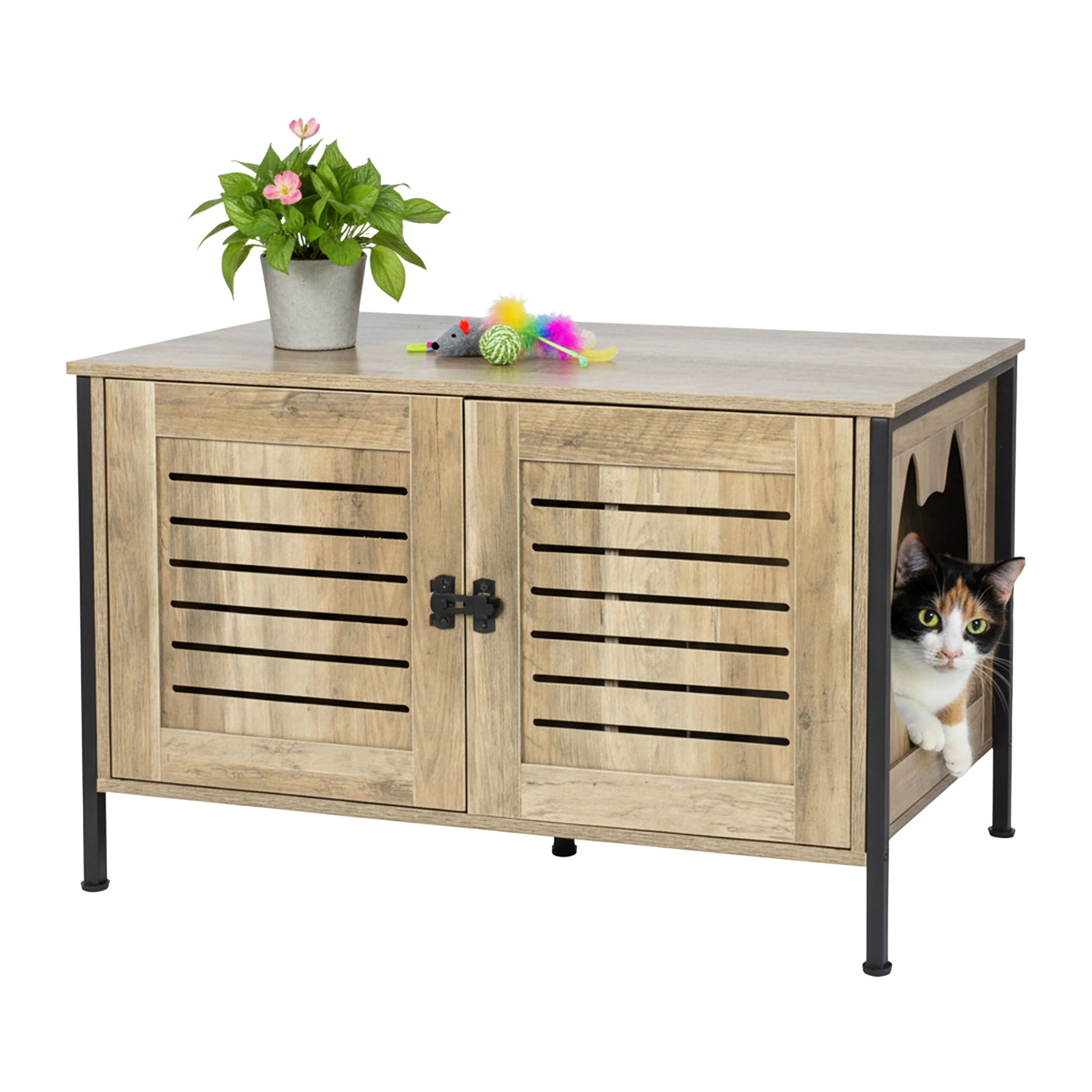 Katzenschrank für Katzenklo
