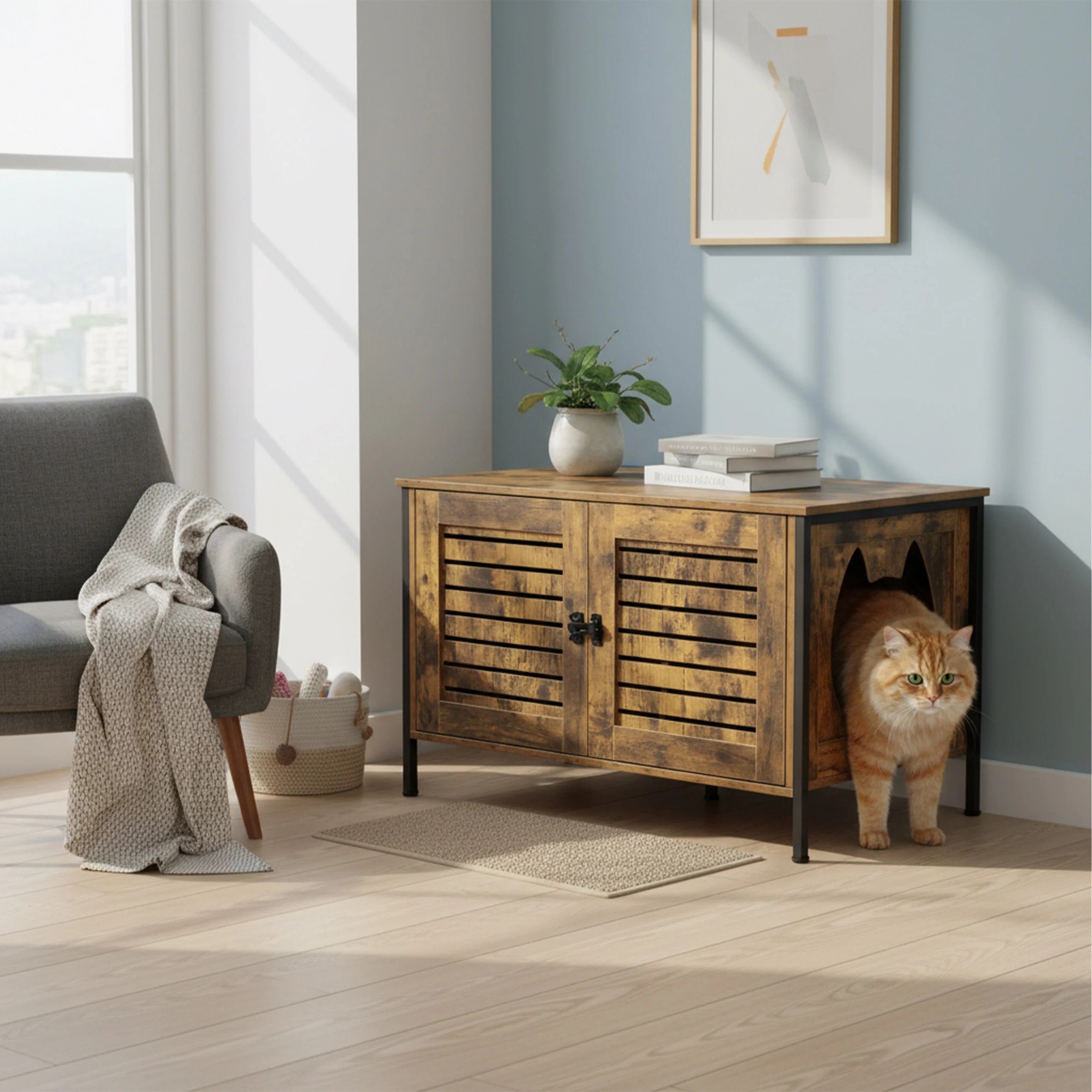 Katzenschrank für Katzenklo - Image 8