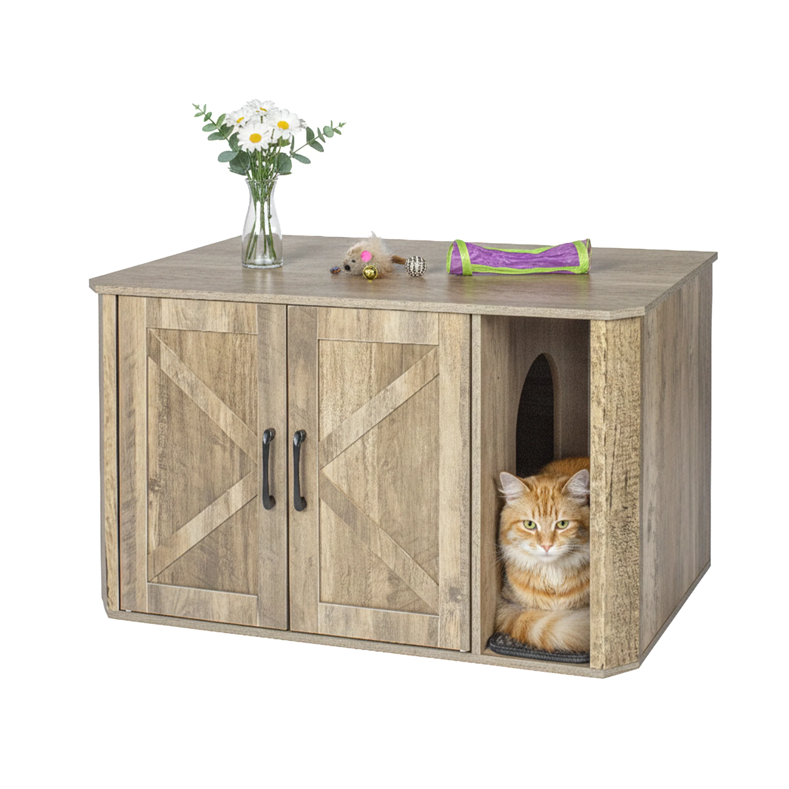 Katzenschrank für Katzenklo