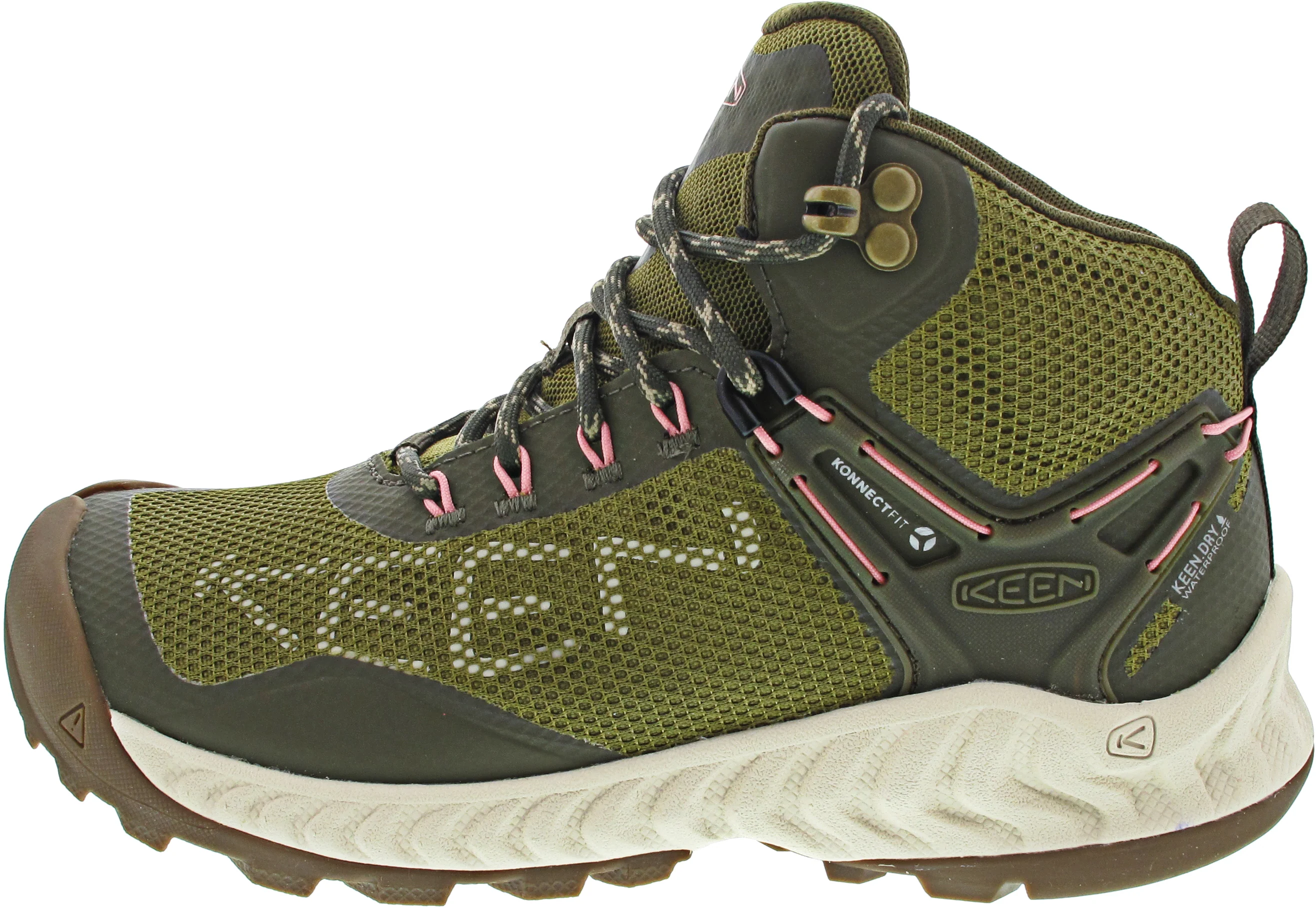 KEEN Nxis Evo Mid WP Wanderstiefel Grün - Image 2