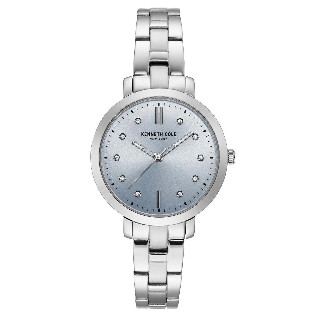 Kenneth Cole New York Damen-Armbanduhr Analog Quarz Edelstahl KC15173004