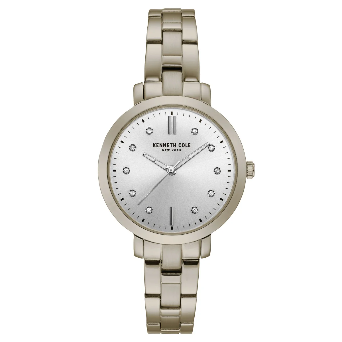 Kenneth Cole New York Damen-Armbanduhr Analog Quarz Edelstahl KC15173006