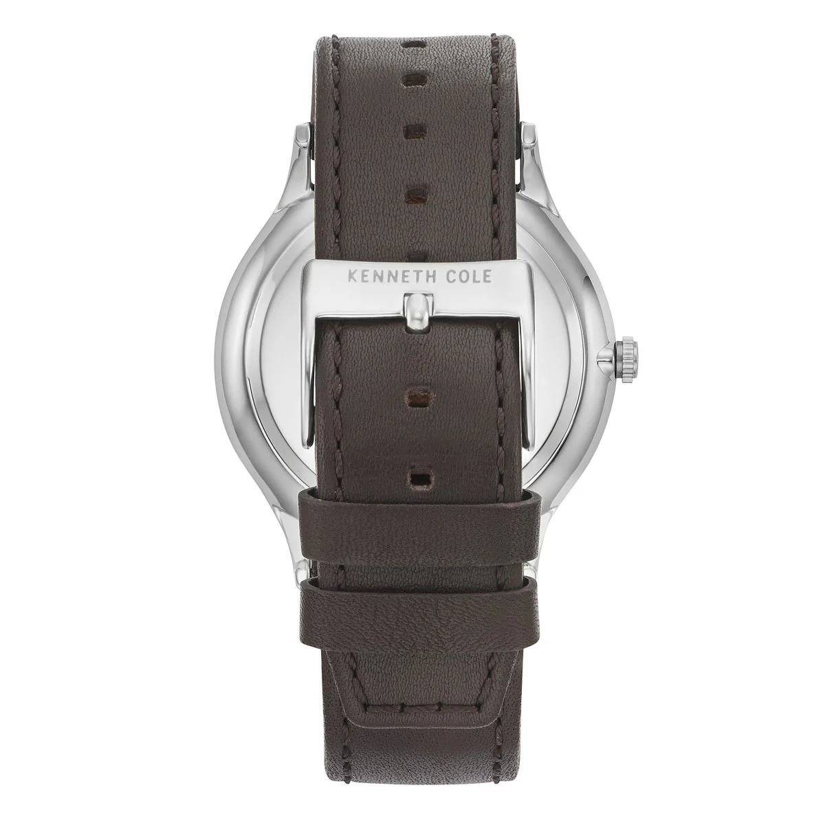 Kenneth Cole New York Herren-Armbanduhr Analog Quarz Leder KC50589011 - Image 3