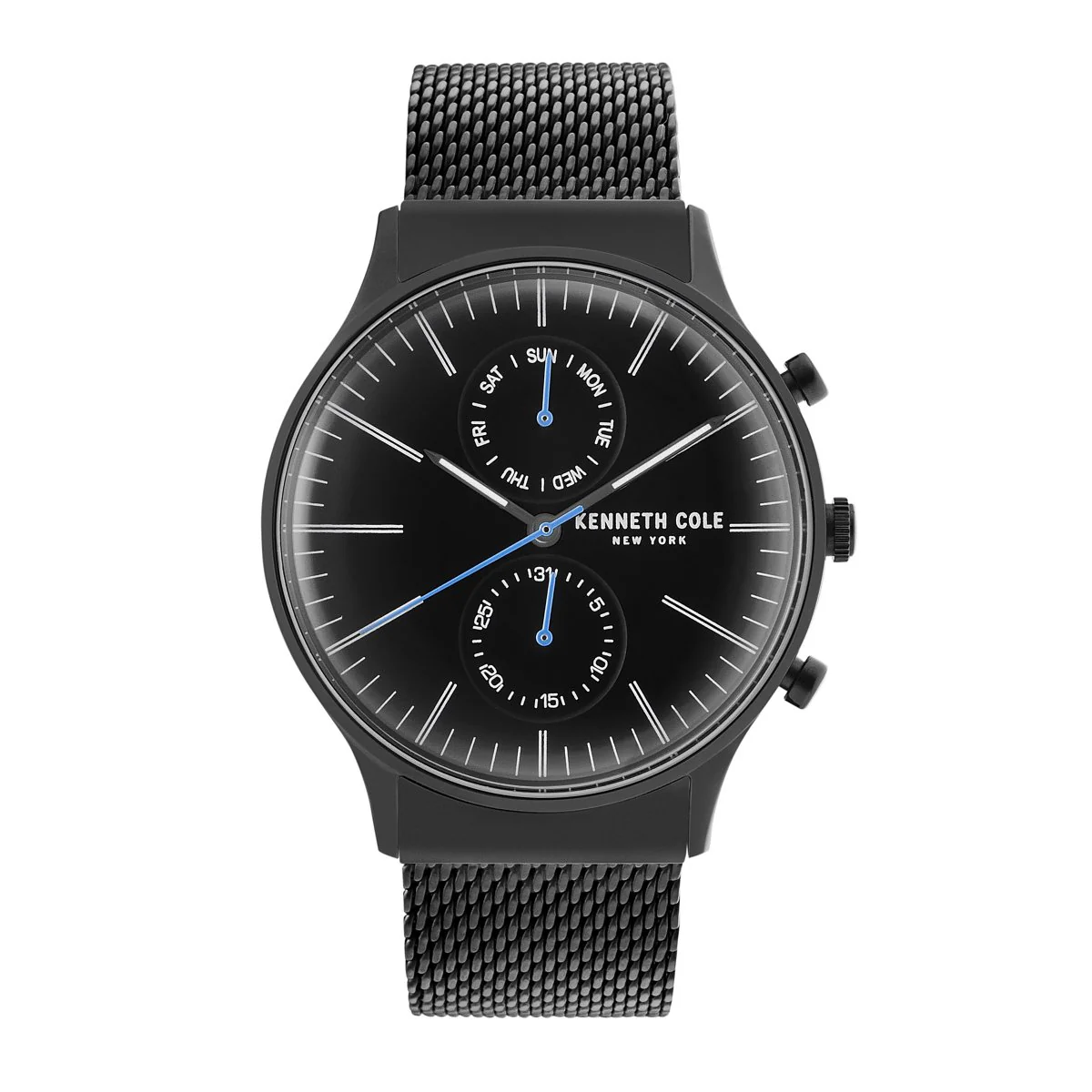 Kenneth Cole New York Herren Uhr Armbanduhr Edelstahl KC50585007