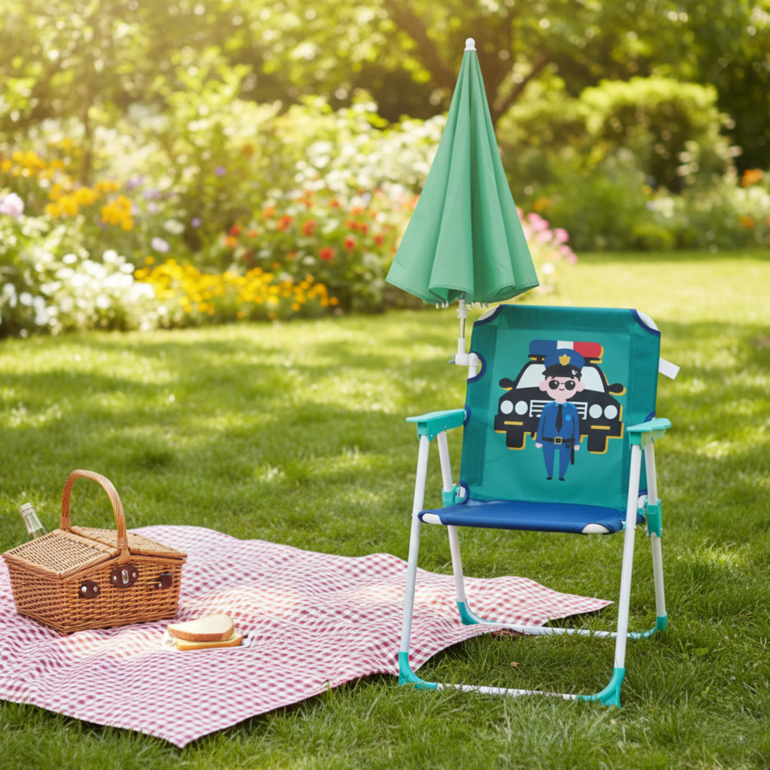 Kinder Klappstuhl mit Sonnenschirm - Image 27