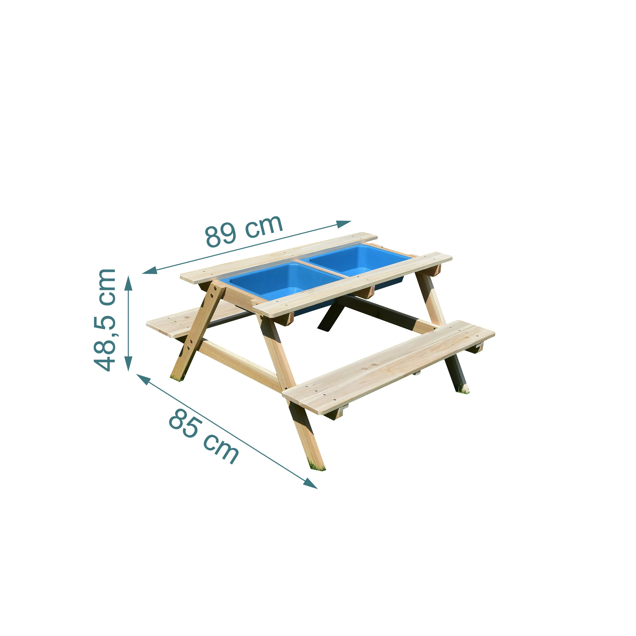 Kindersitzgruppe mit Matschtisch & Tafel - Image 4