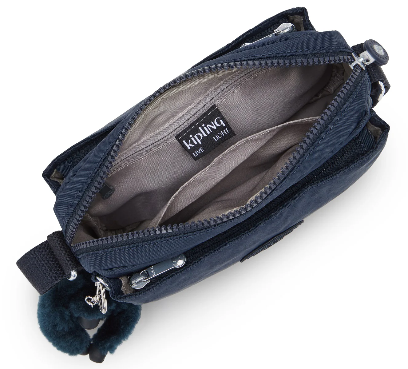 Kipling Abanu 2 Liter Umhängetasche KI4208 Blue Bleu 2 - Image 7
