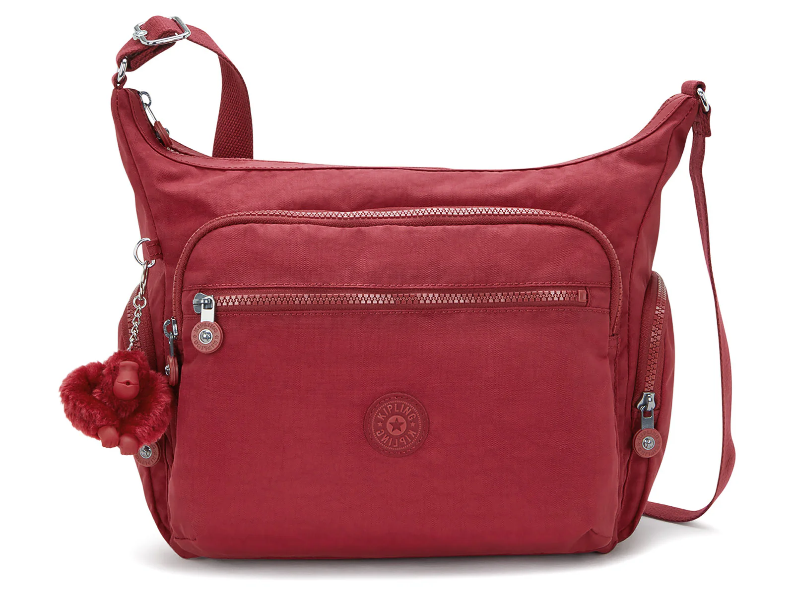 Kipling Gabbie Mittelgroße Crossbody Tasche K15255 Black Noir - Image 3