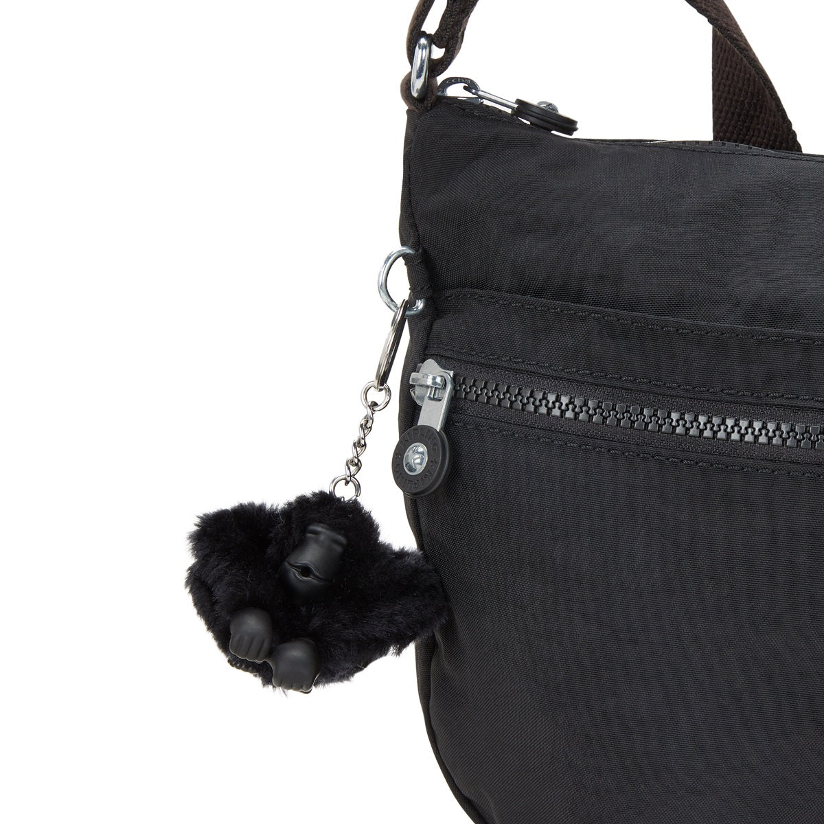 Kipling Izellah 7 Liter Mittelgrosse Schultertasche K02144 Inviting Grey - Image 25