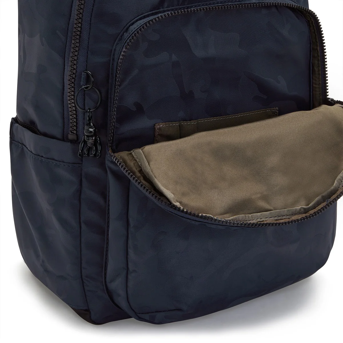 Kipling Seoul 27 Liter Rucksack KI4744 Satin Camo Blue - Image 4