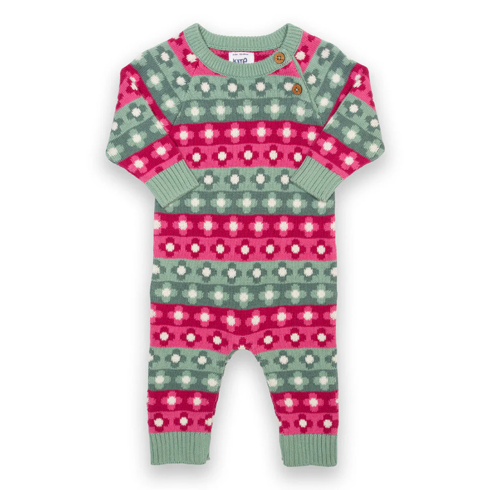 Kite Baby Flowerful Strickstrampler Bio-Baumwolle - Image 5
