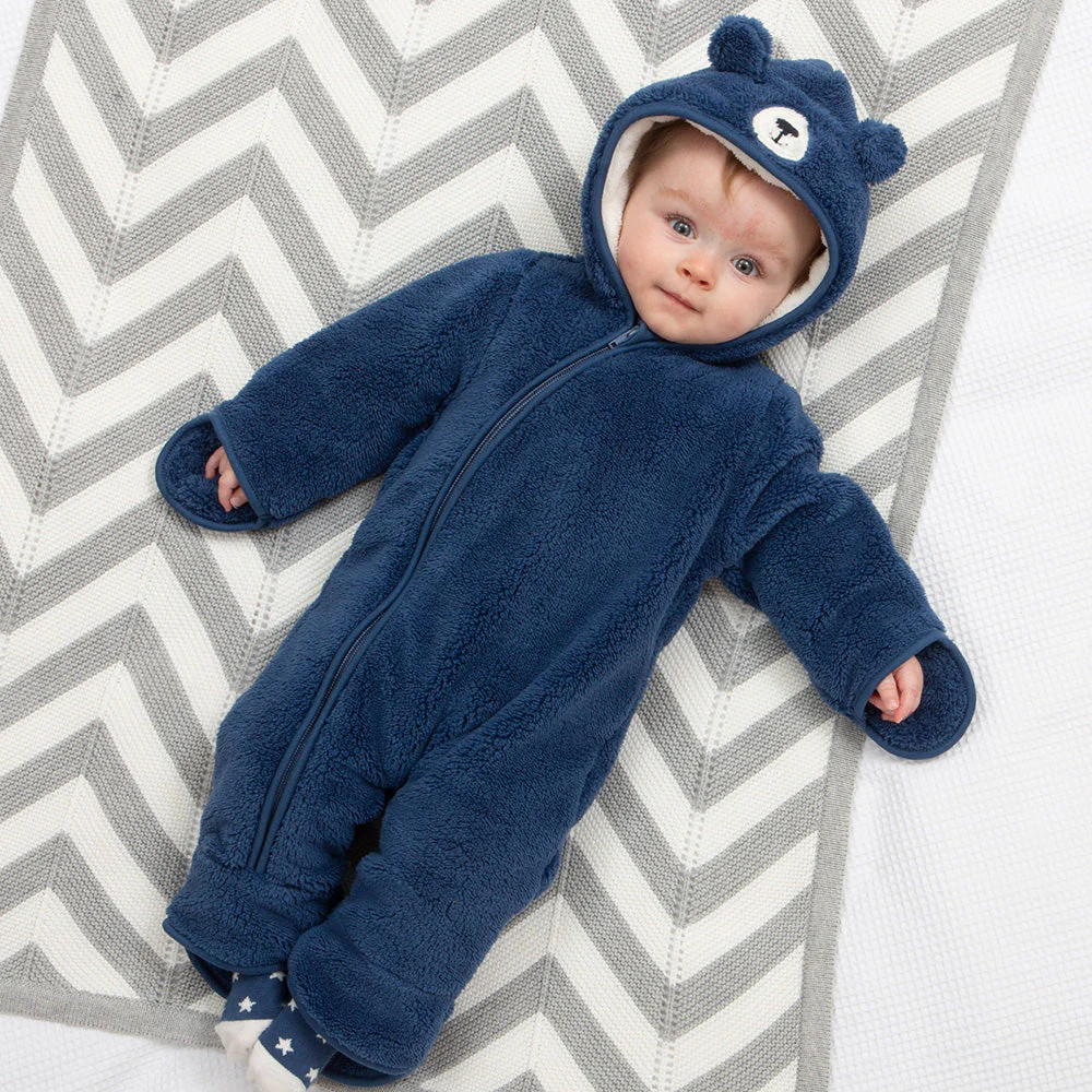Kite Baby Mr Bear Fleece Onesie - Image 33