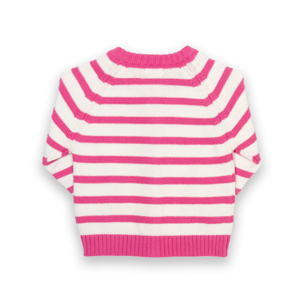 Kite Baby My First Strickjacke Blush Bio-Baumwolle - Image 10