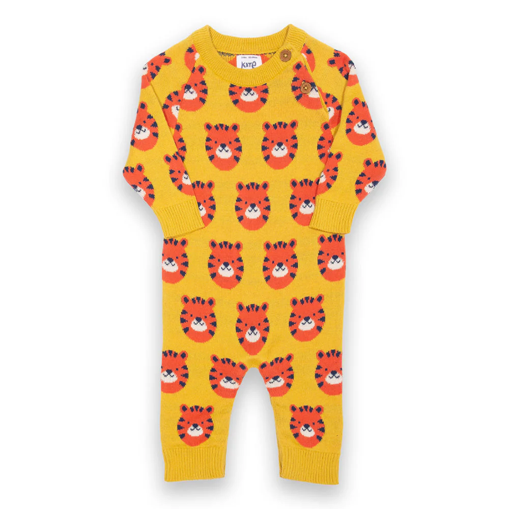 Kite Baby Top Tiger Strickstrampler Bio-Baumwolle - Image 4