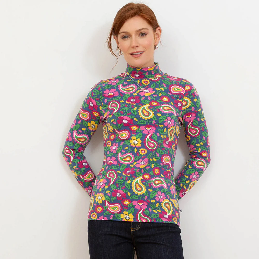 Kite Damen Bagber Rollkragen Shirt Bio-Baumwolle - Image 6