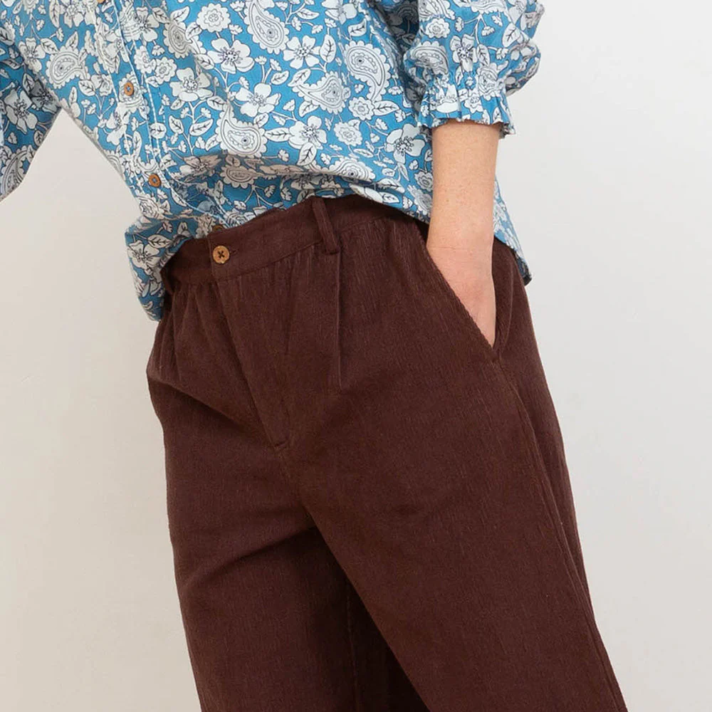 Kite Damen Motcombe Cordhose Weites Bein Bio-Baumwolle - Image 22
