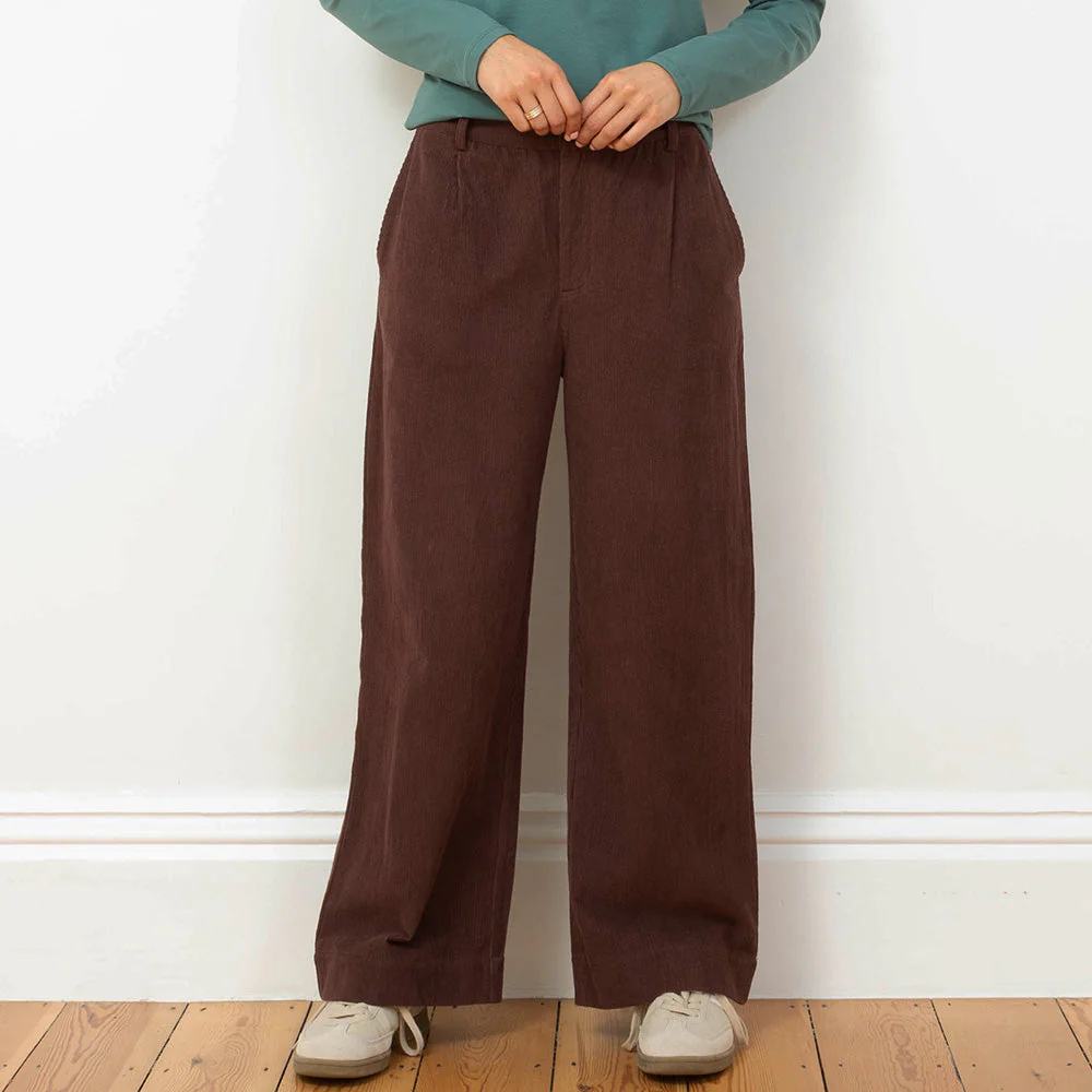 Kite Damen Motcombe Cordhose Weites Bein Bio-Baumwolle - Image 47