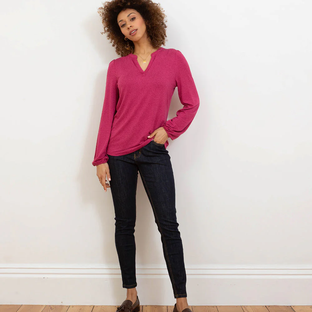 Kite Damen Swyre Jersey Shirt Berry - Image 28