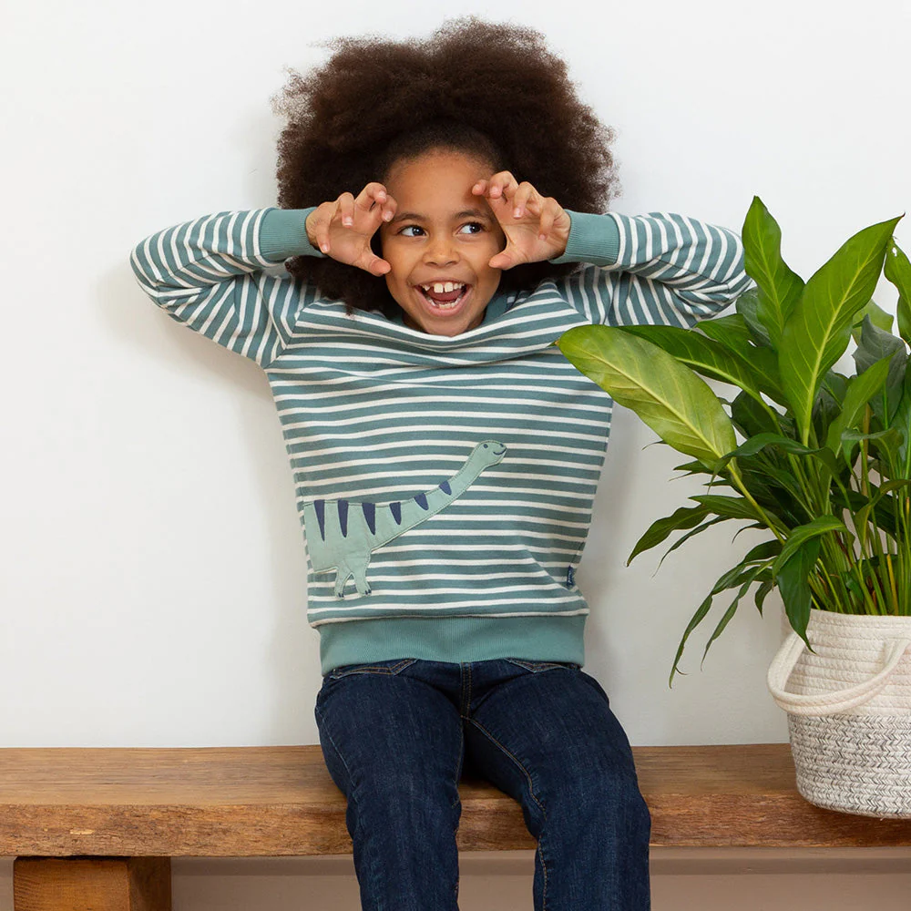 Kite Kinder Dippy Dino Sweatshirt Bio-Baumwolle - Image 98
