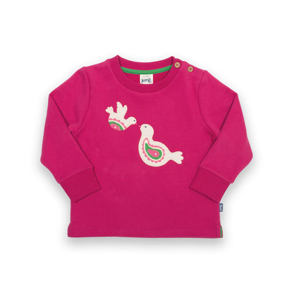 Kite Kinder Dove Love Sweatshirt Bio-Baumwolle - Image 4