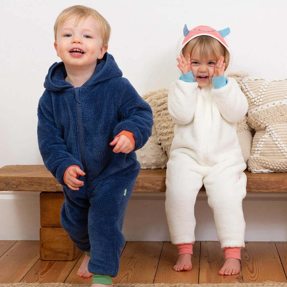 Kite Kinder Huggle Bub Fleece Onesie Creme - Image 12