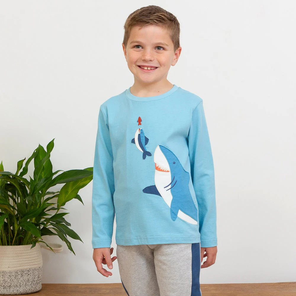 Kite Kinder Ocean Chomp Shirt Bio-Baumwolle - Image 12