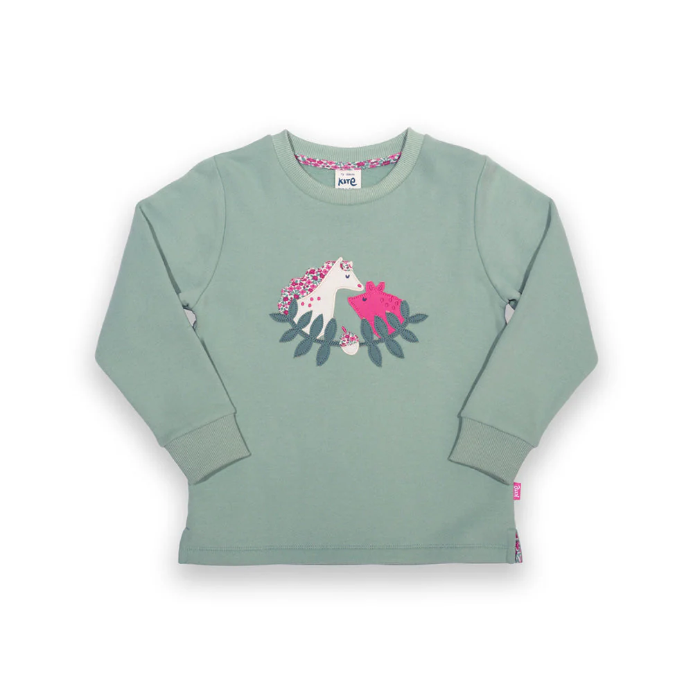 Kite Kinder Pig Pannage Sweatshirt Bio-Baumwolle - Image 58