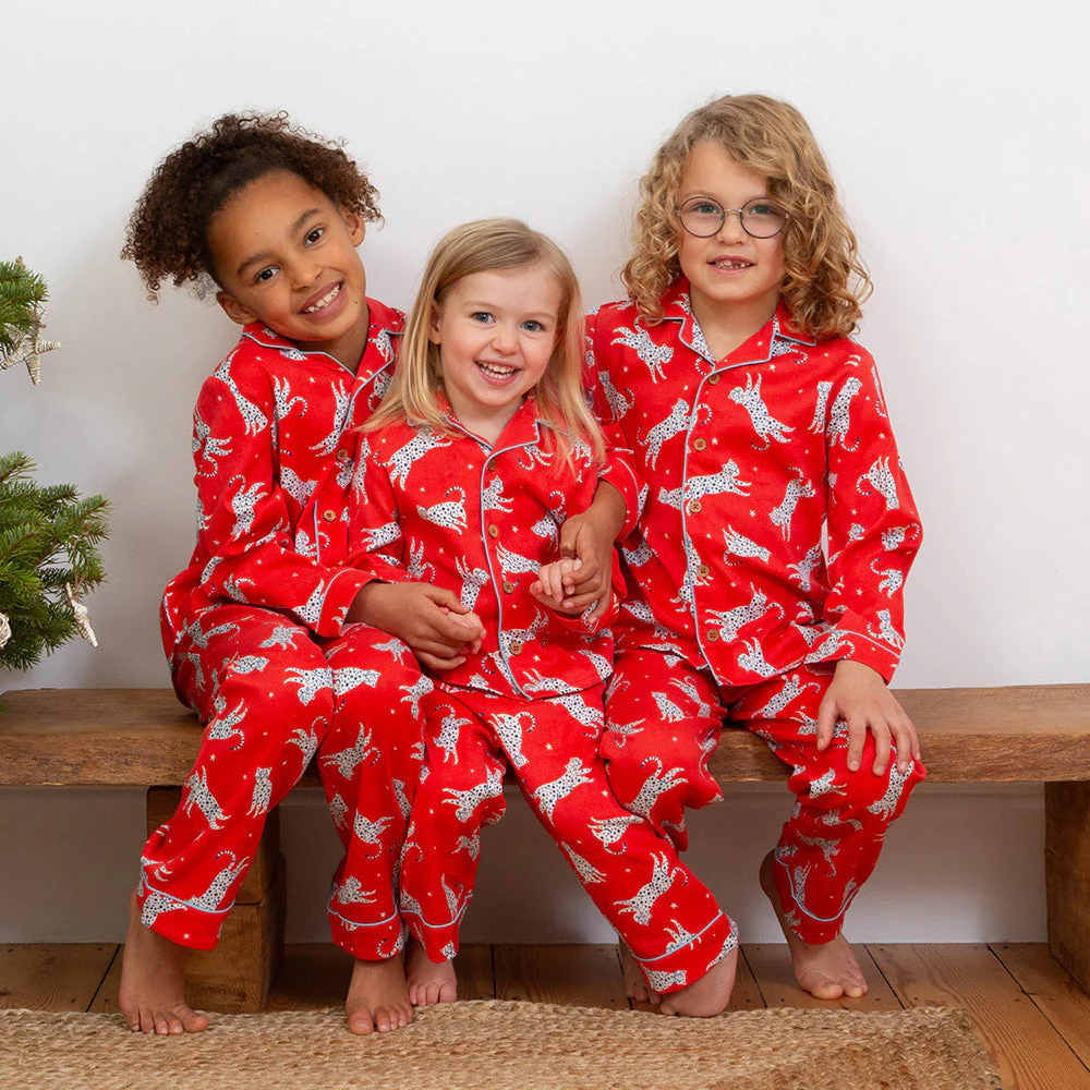 Kite Kinder Snow Leopard Pyjama Bio-Baumwolle - Image 53