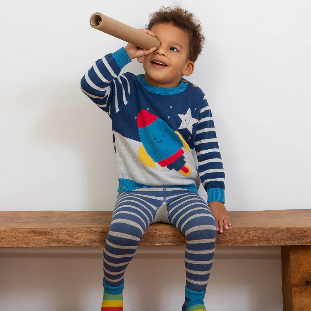 Kite Kinder Space Pals Stricklegging Bio-Baumwolle - Image 12