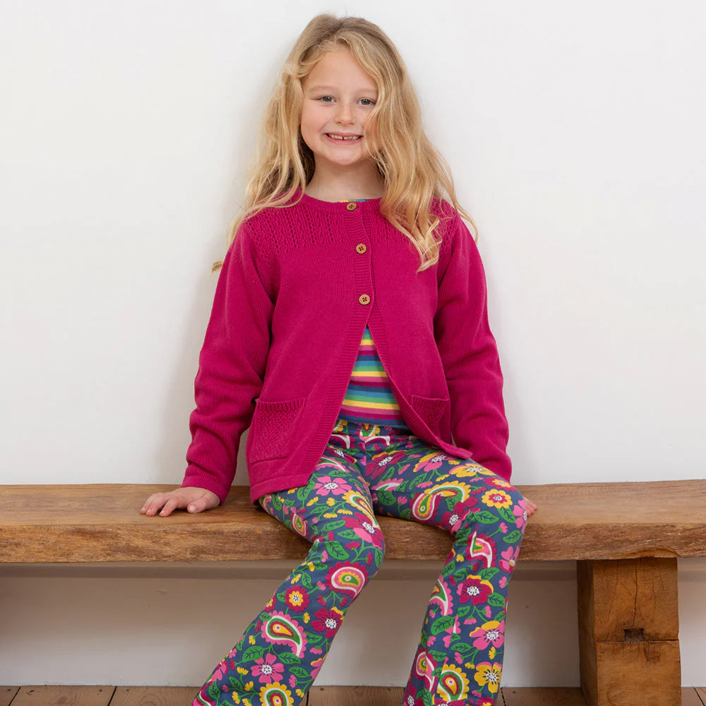 Kite Kinder Together Strickjacke Berry Bio-Baumwolle - Image 39