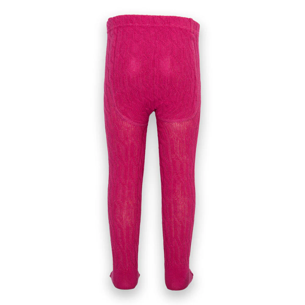 Kite Kinder Zopfmuster Strumpfhose Beery Bio-Baumwolle - Image 26