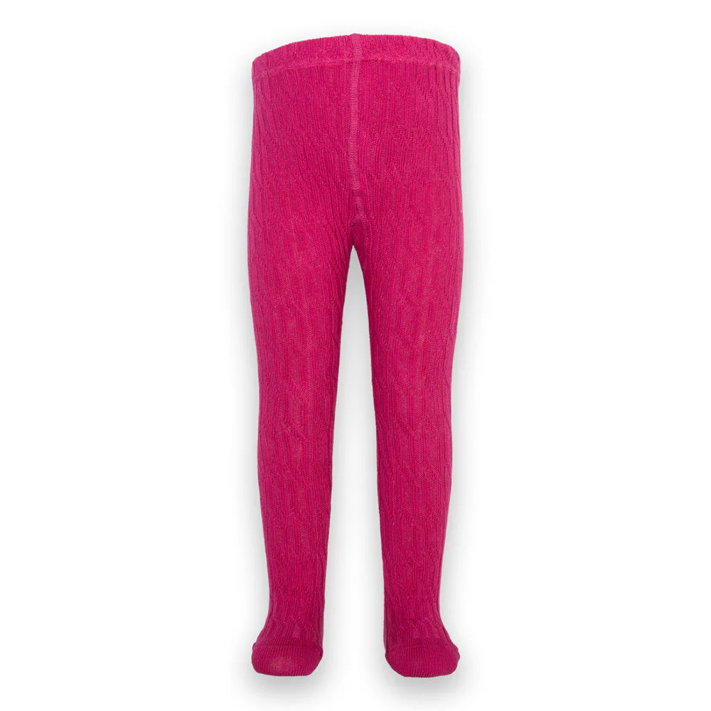 Kite Kinder Zopfmuster Strumpfhose Beery Bio-Baumwolle - Image 6