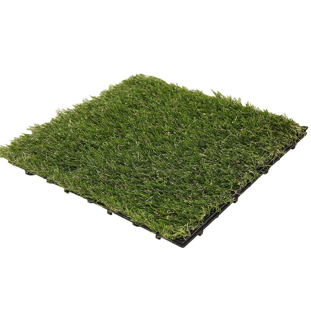 - Kunstrasenfliese JUBIN - 1 m² - 11 Fliesen á 30 x 30 cm I Klickfliese - Image 14