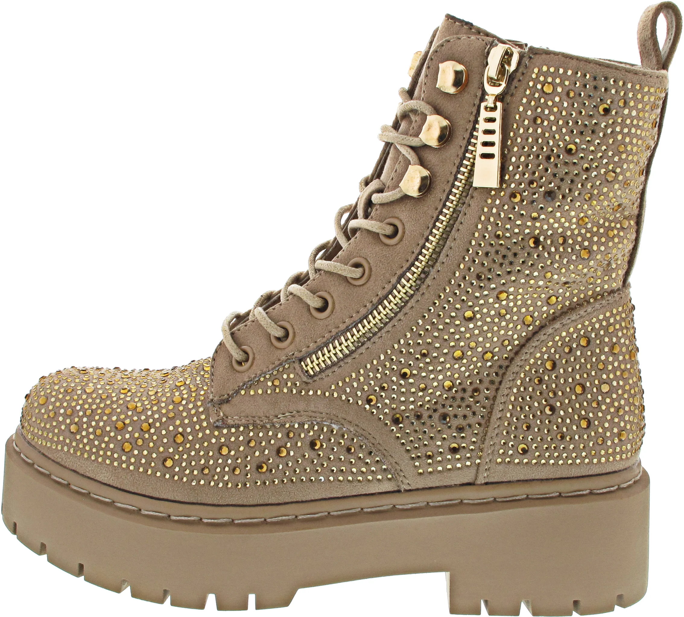 La Strada Schnürstiefel Beige - Image 3