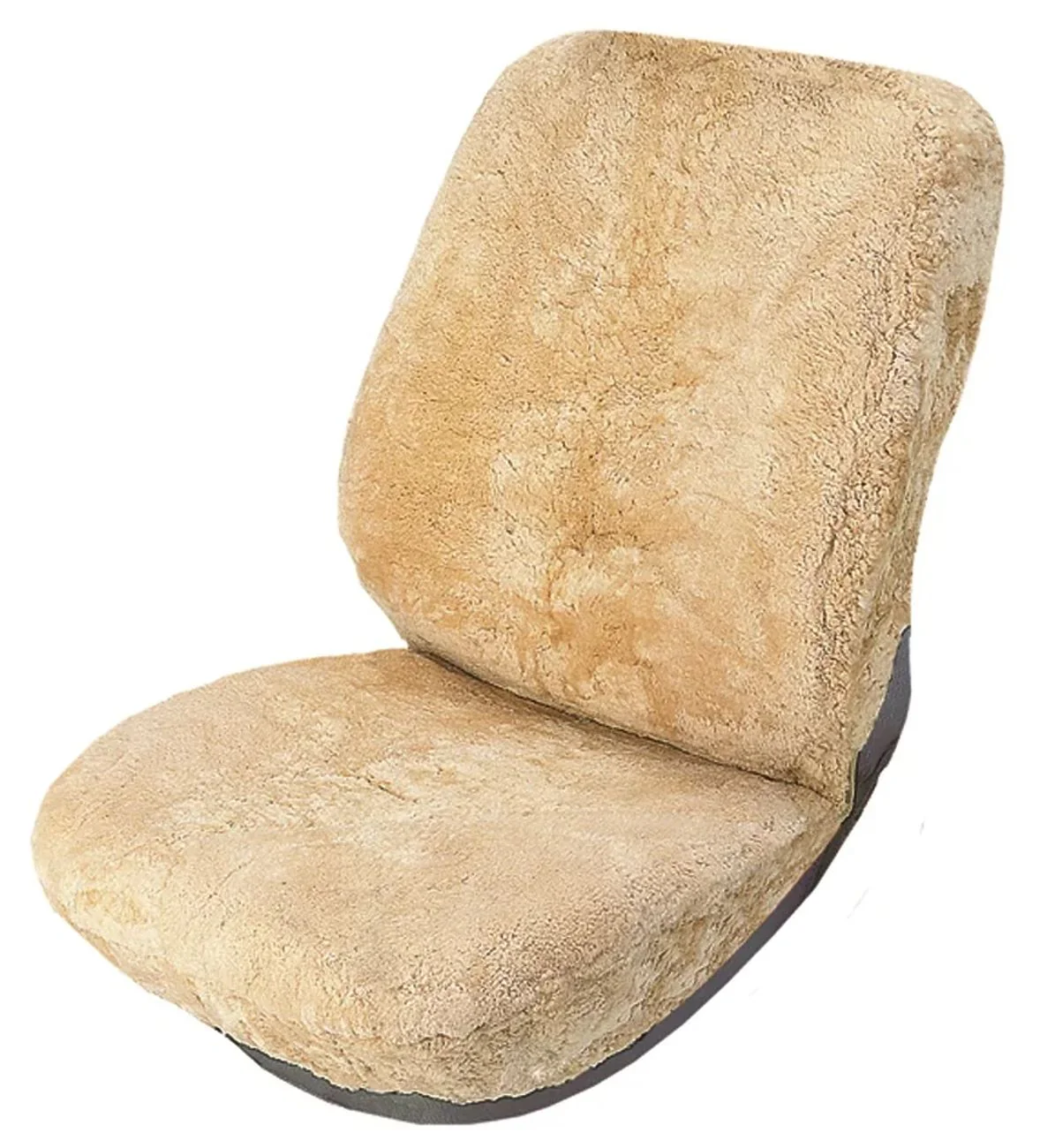 Lammfell-Sitzbezug Universal für Vordersitze - Beige
