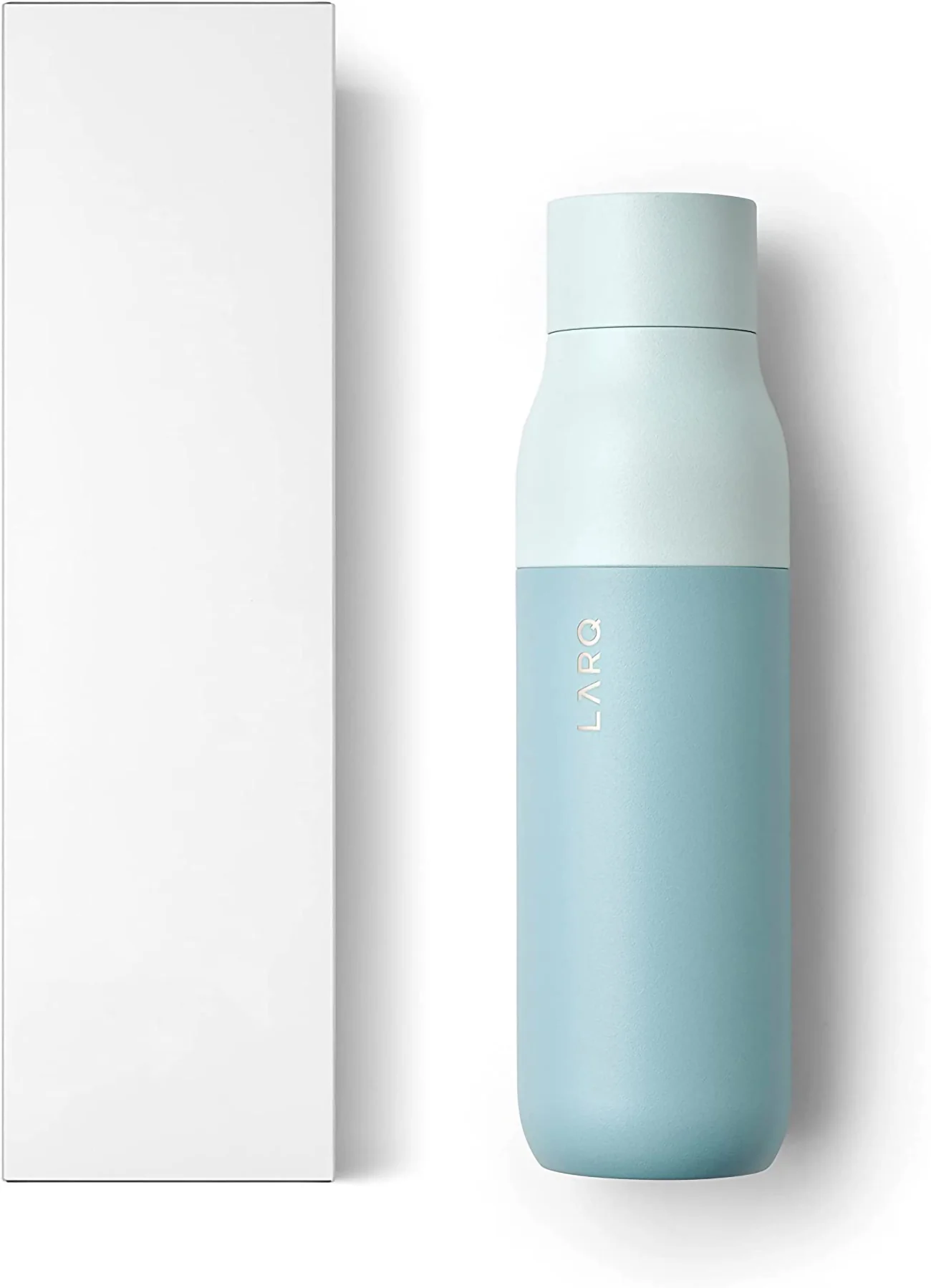 LARQ Bottle Non-PureVis 740ml Trinkflasche Türkis - 8/18 Edelstahl, Isoliert - Image 3
