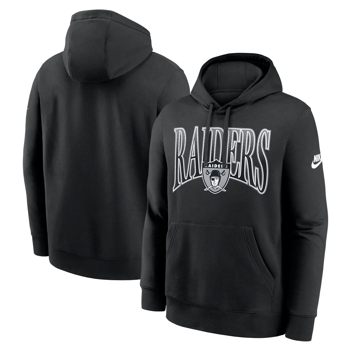 Las Vegas Raiders Nike Rewind Club Hoodie NFL - Image 3