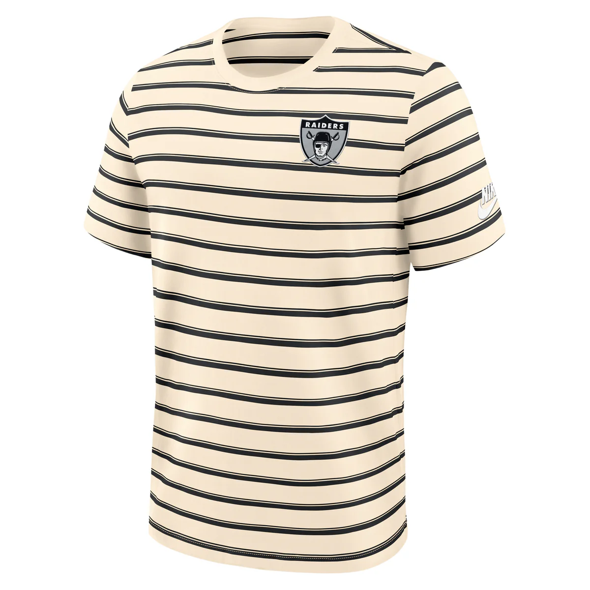 Las Vegas Raiders Nike Rewind Club Striped Tee NFL - Image 12