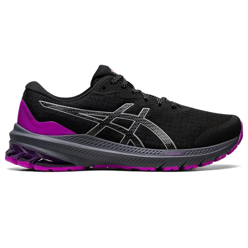 Laufschuhe Frau Asics Gt1000 11 Liteshow Schwarz - Image 2