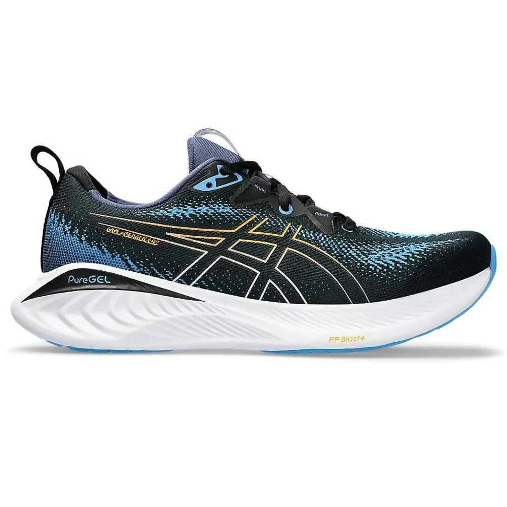 Laufschuhe Mann Asics Gelcumulus 25 Schwarz - Image 40