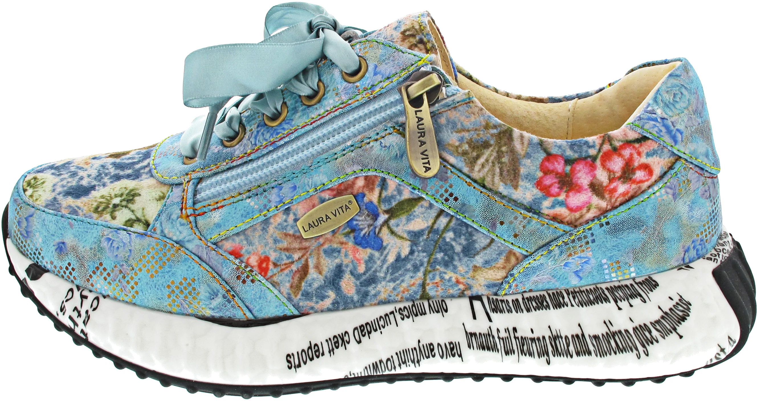 Laura Vita Sneaker low Türkis - Image 2