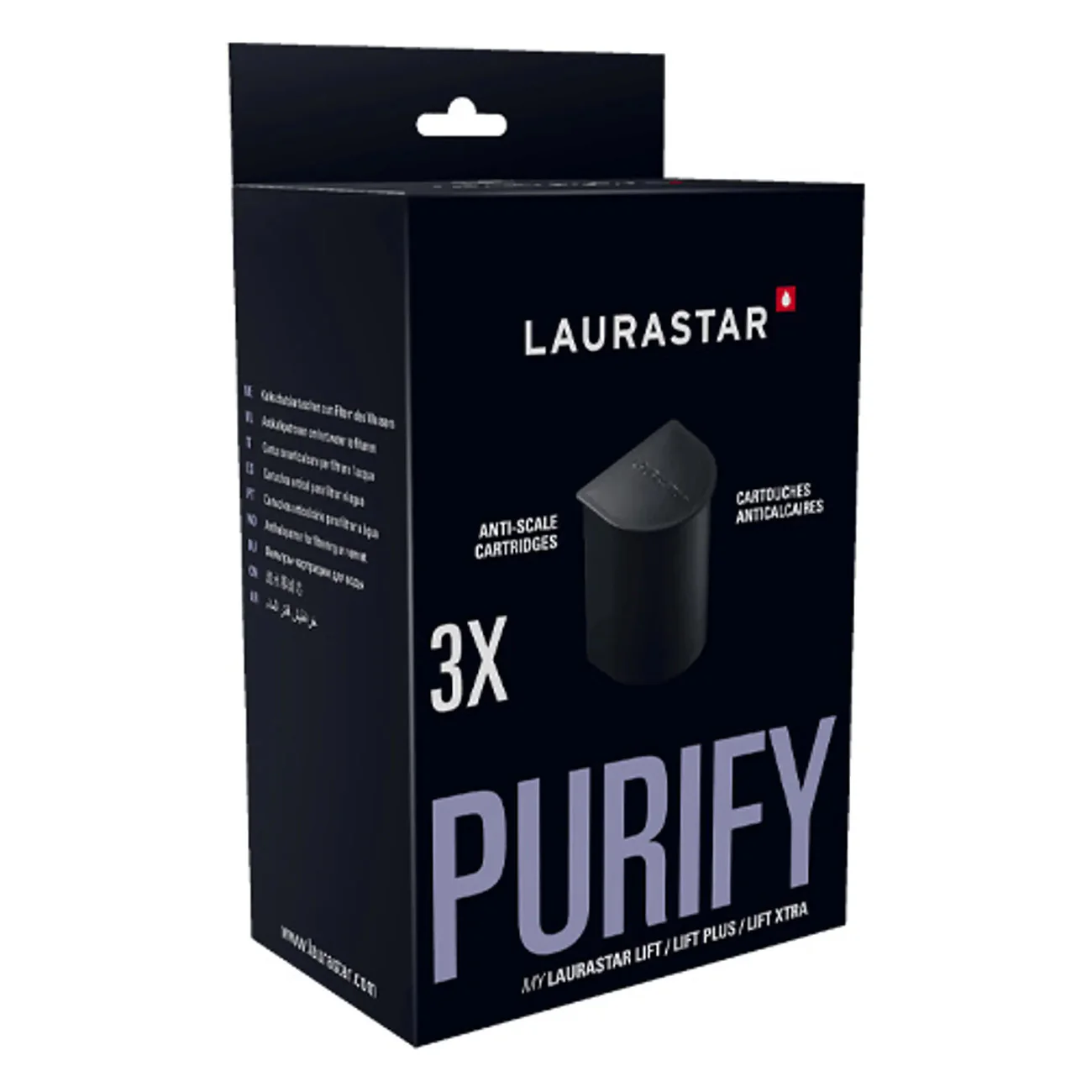 Laurastar Kalkschutzkartuschen 3er Set - Passend für Lift/Lift Plus/Lift Xtra - Image 3
