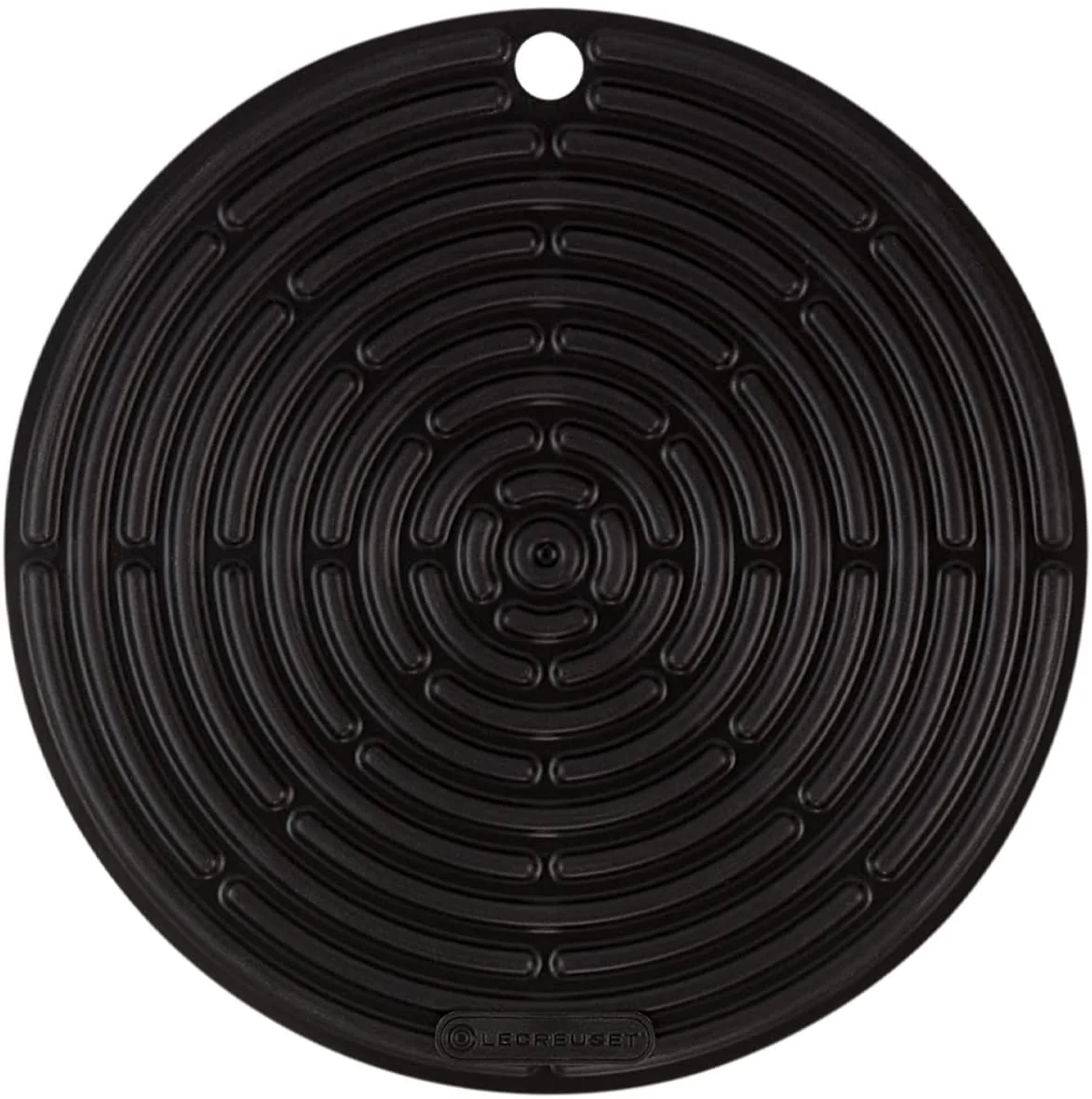 Le Creuset TOPFLAPPEN RUND KLASSIK SCHWARZ - Image 2