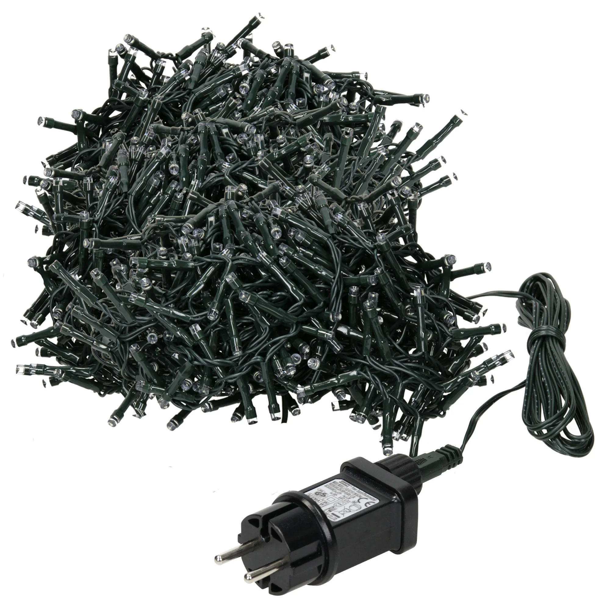 LED Cluster Lichterkette 8 Modi, Timer, Innen/Außen, Wetterfest IP44